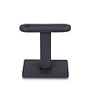 Antraciet leuninghouder - TYPE 16 - recht - voor rechthoekige / vierkante trapleuningen - coating donkergrijs RAL 7016 of 7021