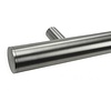 Inox trapleuning op maat - rond - incl. leuninghouders TYPE 14 - voor buiten