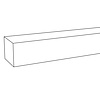 Trapleuning in RAL kleur naar wens (gecoat) op maat - vierkant (40x40 mm) - coating in iedere RAL kleur