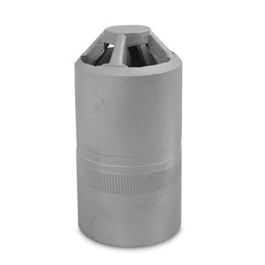 Inox koppelstuk - recht - 42,4 mm