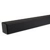Zwarte trapleuning (gecoat) op maat - vierkant (40x40 mm) - coating zwart RAL 9005