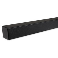 Zwarte trapleuning - vierkant (40x40 mm)