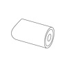Leuninghouder in RAL kleur naar wens - TYPE 14 - rond - voor ronde trapleuningen (42,4 mm) - coating in iedere RAL kleur