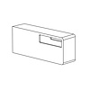 Leuninghouder in RAL kleur naar wens - TYPE 13 - recht - voor 40x10 mm trapleuningen - coating in iedere RAL kleur