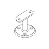 Leuninghouder in RAL kleur naar wens - TYPE 4 - rond - voor ronde trapleuningen (42,4 mm) - coating in iedere RAL kleur
