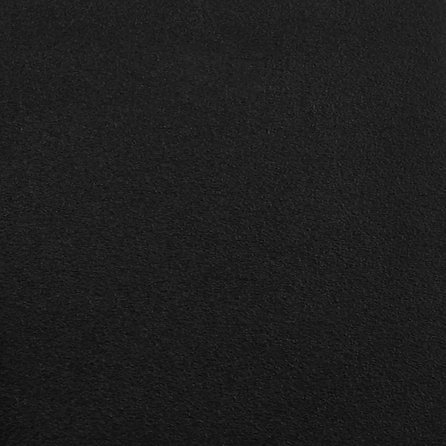 Sample - coating - zwart (RAL 9005 fijnstructuur & glad), antraciet (RAL 7016 en 7021) en wit (RAL 9010 en 9016) - detail poedercoating