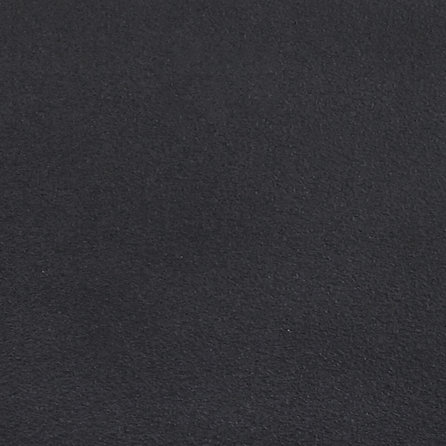 Sample - coating - zwart (RAL 9005 fijnstructuur & glad), antraciet (RAL 7016 en 7021) en wit (RAL 9010 en 9016) - detail poedercoating