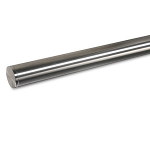 Inox trapleuning - voor buiten - rond smal