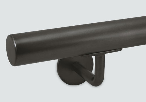 Trapleuning gunmetal - rond
