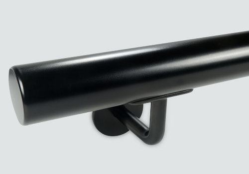 Trapleuning RAL 9005 (zwart)