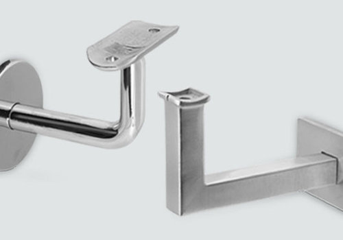 Alle inox leuninghouders