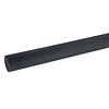 Antraciet trapleuning (gecoat) op maat - rond smal - coating donkergrijs RAL 7016 of 7021