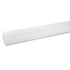Witte trapleuning (gecoat) op maat - rond - coating wit RAL 9016, 9010 of 9001
