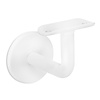 Witte trapleuning (gecoat) op maat - rond - incl. leuninghouders TYPE 3 - coating wit RAL 9016, 9010 of 9001