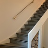 Inox trapleuning op maat - rechthoekig (40x20 mm)