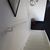 Witte trapleuning (gecoat) op maat - rechthoekig (40x10 mm) - coating wit RAL 9016, 9010 of 9001