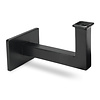 Inox leuningdrager - Type 11 - recht