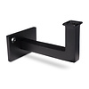 Inox leuningdrager - Type 10 - recht