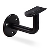 Inox leuningdrager - Type 1 - rond (42,4 mm)