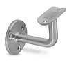 Inox leuningdrager - Type 1 - rond (42,4 mm)