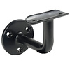 Inox leuningdrager - Type 1 - rond (33,7 mm)