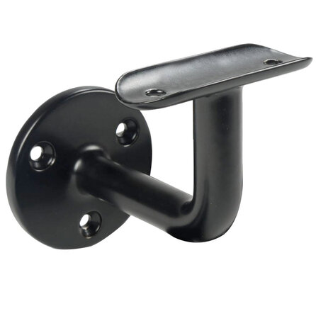 Inox leuningdrager - Type 1 - rond (33,7 mm)