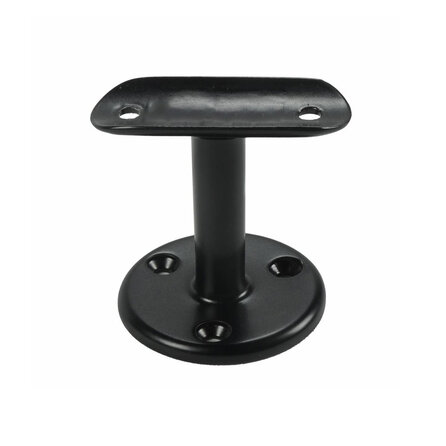 Inox leuningdrager - Type 4 - rond (42,4 mm)