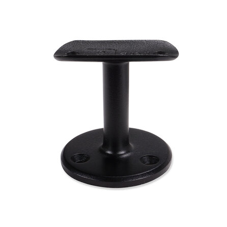 Inox leuningdrager - Type 4 - rond (42,4 mm)
