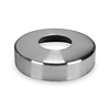 Inox vloerflens kapje - rond (48,3 mm)