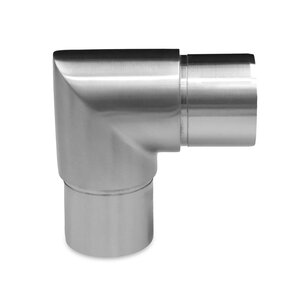 Inox bocht - Type 3 - 90 graden - rond (48,3 mm) Inox bocht - Type 3 - 90 graden - rond (48,3 mm)