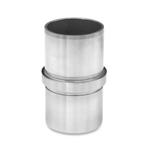 Inox koppelstuk - Type 1 - rond (42,4 mm) Inox koppelstuk - Type 1 - rond (42,4 mm)