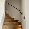 Trapleuning in RAL kleur naar wens (gecoat) op maat - rechthoekig (40x10 mm) - incl. leuninghouders TYPE 11 - coating in iedere RAL kleur