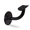 Inox leuningdrager - Type 2 - rond (42,4 mm)