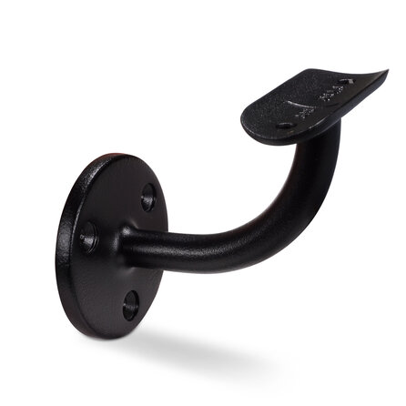 Inox leuningdrager - Type 2 - rond (42,4 mm)