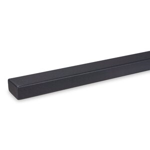 Antraciet trapleuning - rechthoekig (40x15 mm)