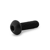 Inox bolkop inbusschroef - M5 x 12 mm