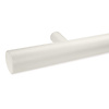 Grijze trapleuning (gecoat) op maat - rond - incl. leuninghouders TYPE 14 - coating grijs RAL 7030, 7044, 1019 of 9002
