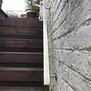 Inox trapleuning op maat - rechthoekig (40x10 mm) - voor buiten
