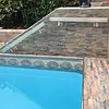 Inox trapleuning op maat - vierkant (40x40 mm) - voor buiten