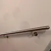 Inox leuninghouder - TYPE 3 - rond - voor ronde trapleuningen (42,4 mm)