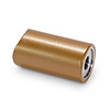 Brons / goud trapleuning (gecoat) op maat - rond - incl. leuninghouders TYPE 14 - coating messing / koper look