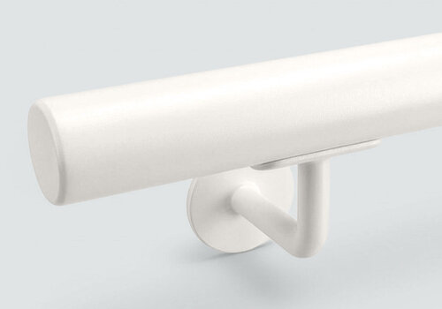 Trapleuning RAL 9010 (wit)