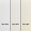 Witte trapleuning (gecoat) op maat - rond smal - incl. leuningdragers TYPE 3 LUXE - coating wit RAL 9016, 9010 of 9001 Witte trapleuning (gecoat) op maat - rond smal - incl. leuningdragers TYPE 3 LUXE - coating wit RAL 9016, 9010 of 9001