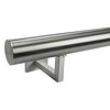 Inox trapleuning op maat - rond - incl. leuninghouders TYPE 11