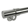 Inox trapleuning op maat - rond - incl. leuninghouders TYPE 8