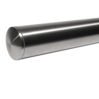 Inox trapleuning - rond