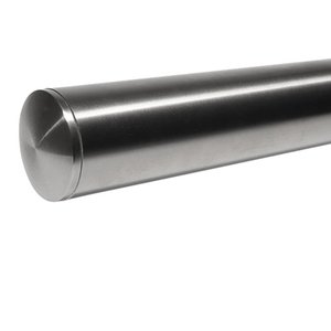 Inox trapleuning - rond