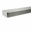 Inox trapleuning op maat - rechthoekig (40x20 mm)