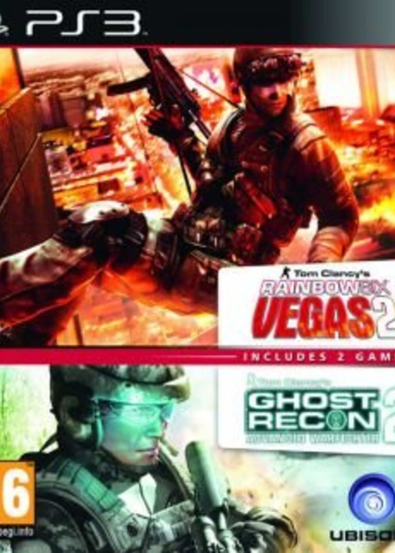 Ubisoft Tom Clancy's Rainbow Six - Vegas 2 + Ghost Recon Advanced Warfighter 2