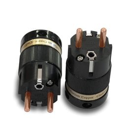 8055 Pure Copper Schuko Plug